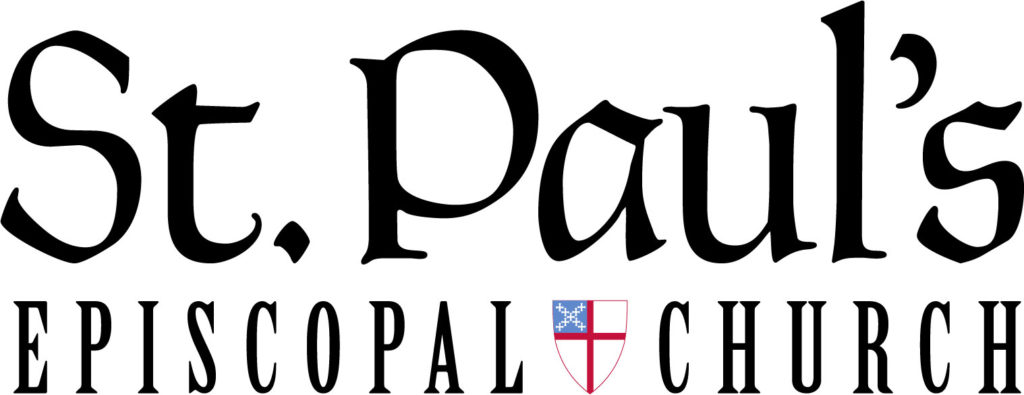 St Pauls Logo Text black
